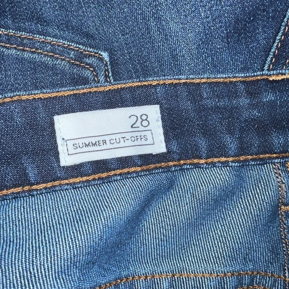 Gap 1969 Women Summer Cut Offs Denim Jean Shorts
